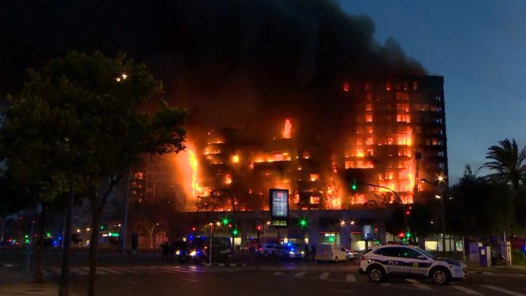 Tragic Fire in Valencia: Deadly Blaze Engulfs Residential Towers, Multiple Fatalities Reported