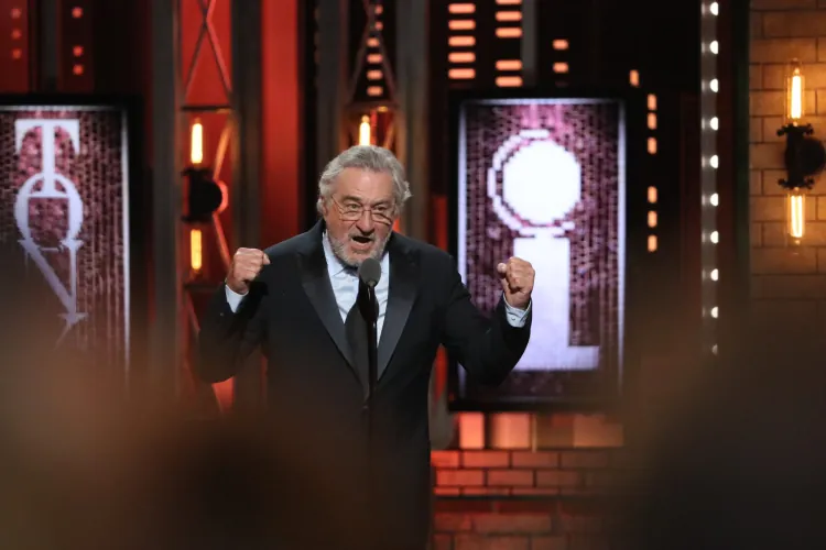 Robert De Niro Refuses to Portray Trump, Advocates for Biden