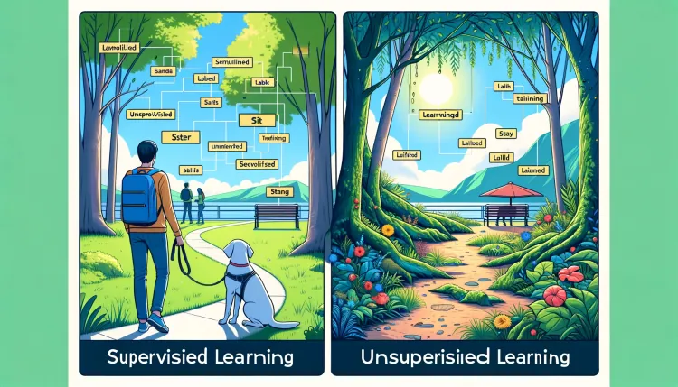 Difference Between Supervised and Unsupervised Learning in AI