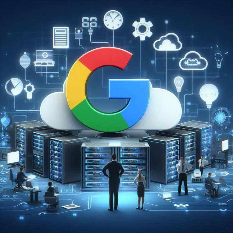 Google Cloud VPS Hosting Concept