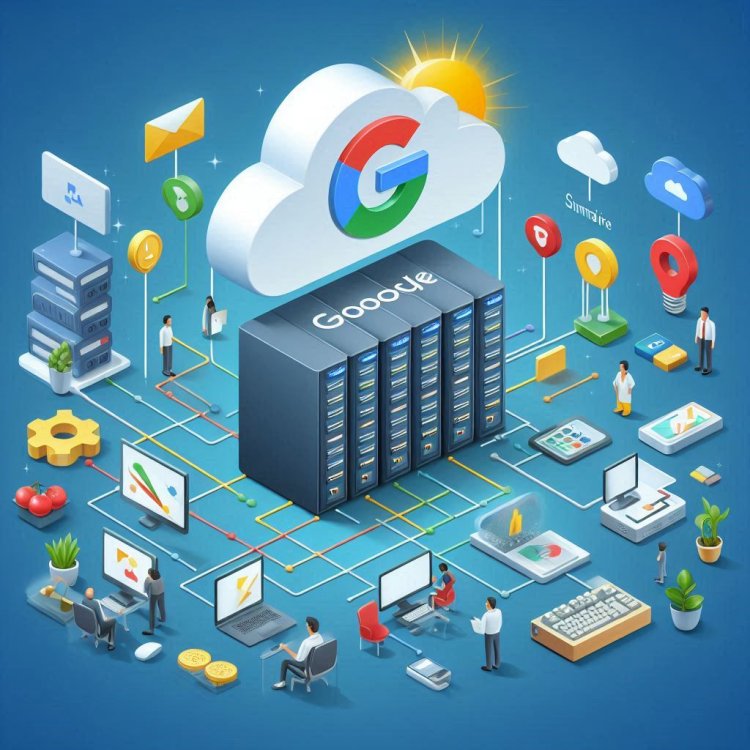 Google Cloud VPS Hosting Diagram