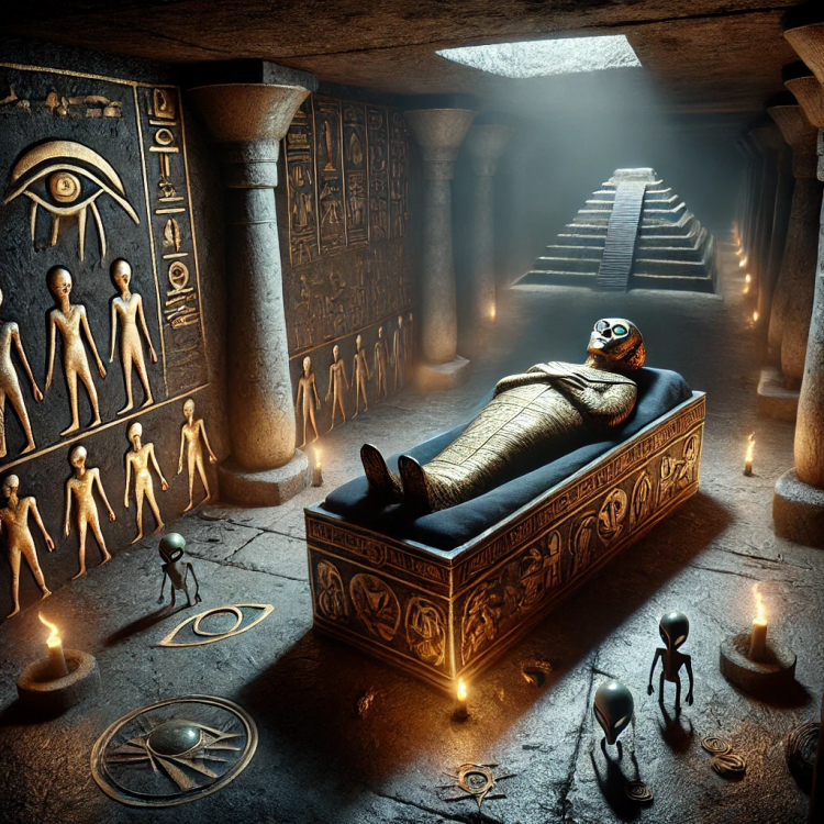 Proof of Alien Visits to Ancient Egypt: The “Visitor Mummy” Mystery